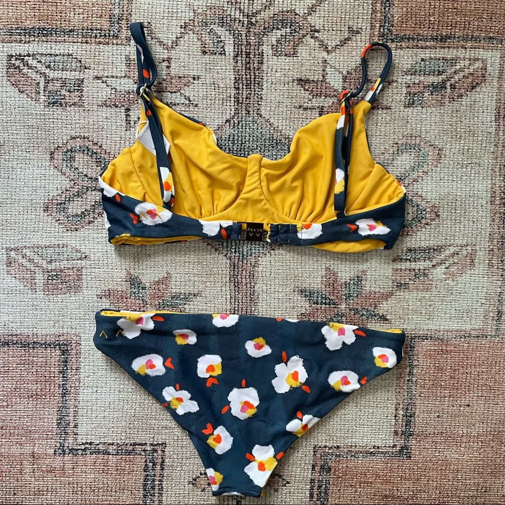 Yellow Women's Swim Top - Picture 7 of 9